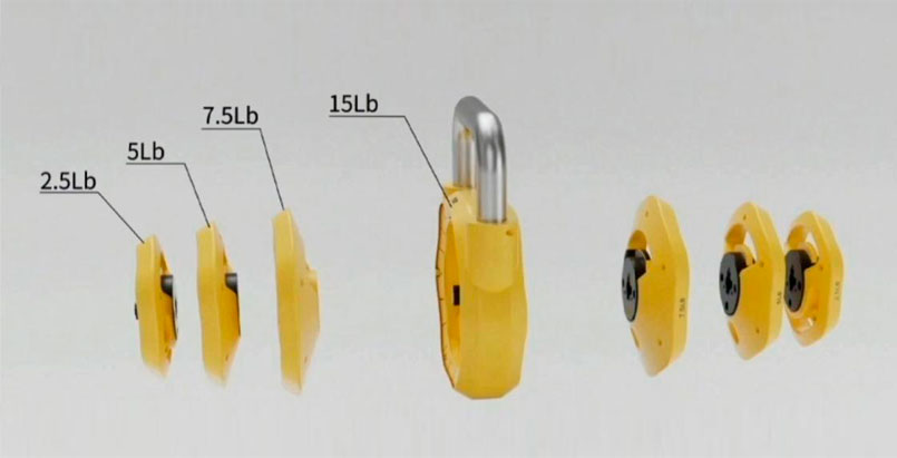 Specification of 3 in 1 Kettlebell+Dumbbell+Barbell