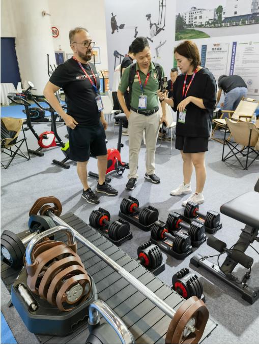 In May 2023, Yongkang Jiebao Industry and Trade Co., Ltd. participated in the 40th CHINA SPORT SHOW held at Xiamen International Convention and Exhibition Center