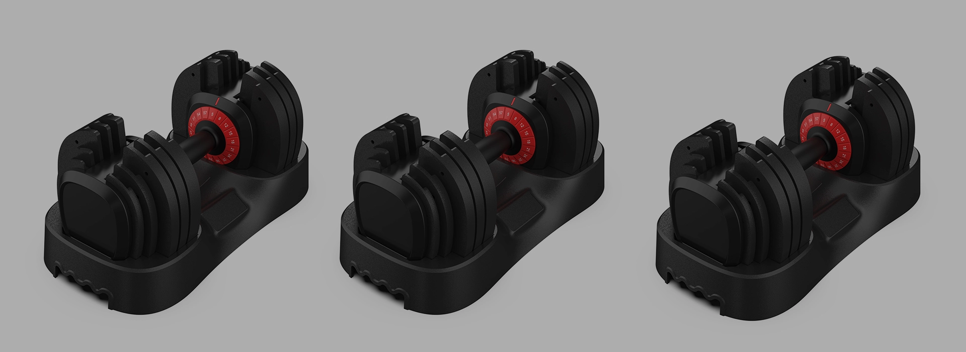 18 IN 1 Adjustable Dumbbell
