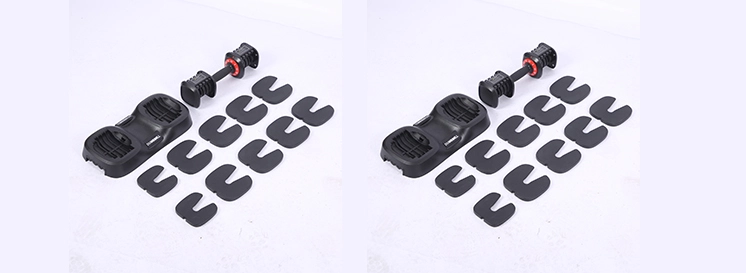 Space-Saving Square Adjustable Dumbbells