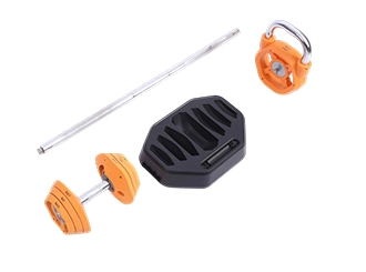 JB2305 45LB Adjustable Dumbbell+Kettlebel+Barbell