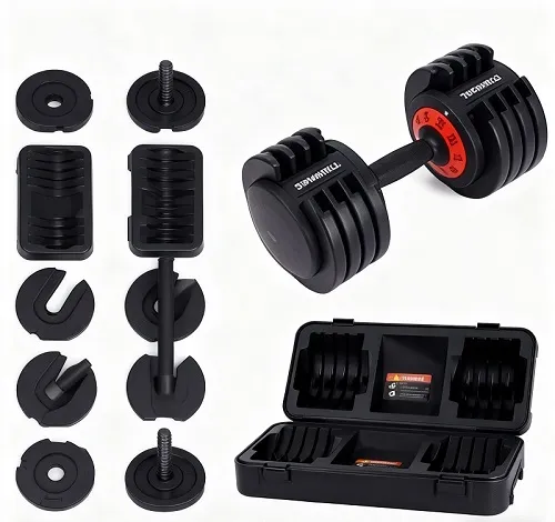 Key Features of Our Cast Iron Adjustable Dumbbells